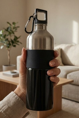 TENERE 750 ml Stainless Steel Bottle with Carabiner Hook - GiftRetail MO7490