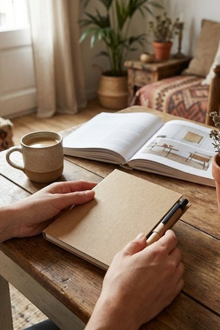 CARTOPAD Eco-Friendly Recycled Notebook with Pen Set - GiftRetail MO7626