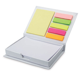 GiftRetail MO7627 - MEMOKIT Versatile Memo Note Dispenser with Sticky Pads