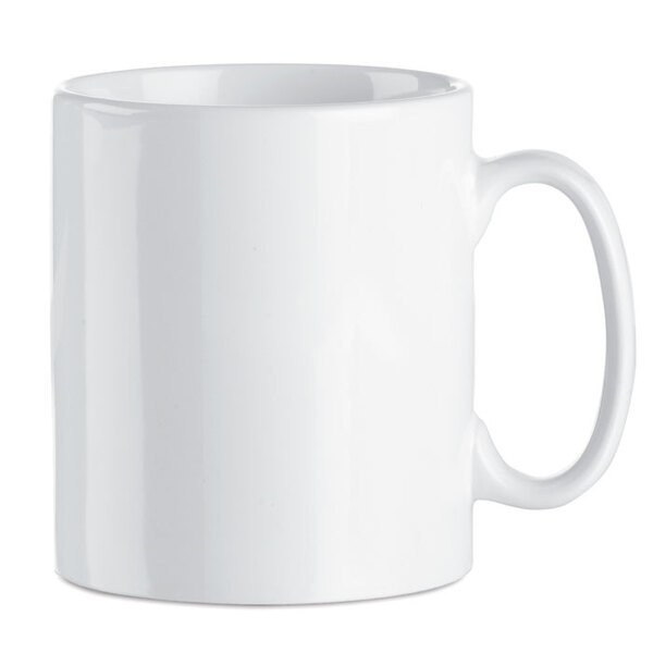 SUBLIM Premium 300ml Ceramic Mug for Sublimation Printing - GiftRetail MO8040