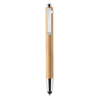 BYRON Ball pen in ABS and bamboo - GiftRetail MO8052