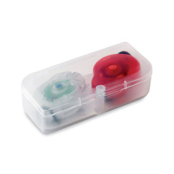 GiftRetail MO8070 - BYLUX Set di luci per bicicletta