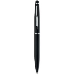 GiftRetail MO8211 - QUIM Stylo Torsadé Aluminium avec Stylet