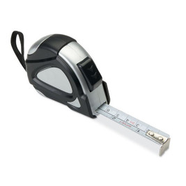 GiftRetail MO8237 - DAVID Professional 3m Measuring Tape with Silver Case