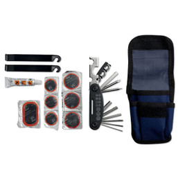 GiftRetail MO8281 - AMIR Complete Bike Repair Tool Kit with Pouch