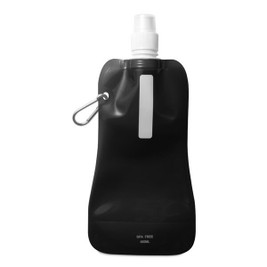 GiftRetail MO8294 - GATES Compact Foldable Travel Flask for Eco-Friendly Hydration