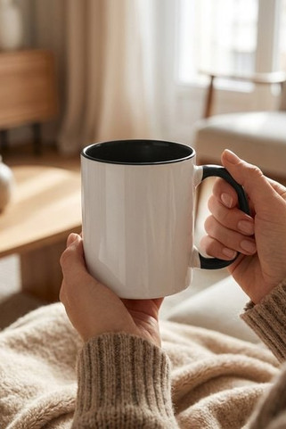 SUBLIMCOLY Premium Coloured Ceramic Sublimation Mug 300ml - GiftRetail MO8422