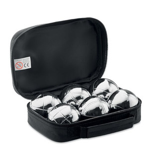 OTHO Metall Boules Set med Praktisk Förvaringsväska - GiftRetail MO8633