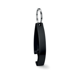 GiftRetail MO8664 - COLOUR TWICES Shiny Aluminium Key Ring Bottle Opener