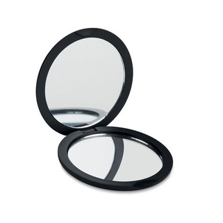 STUNNING Elegant Dual-Sided Compact Mirror with Magnification - GiftRetail MO8767