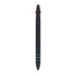 GiftRetail MO8812 - MULTIPEN Versatile 3-Color Ink Pen with Stylus Tip