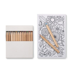 GiftRetail MO8850 - PAINT&RELAX Piirustussetti aikuisille
