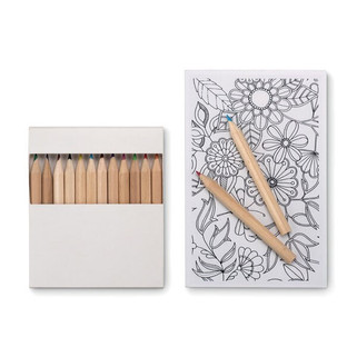 PAINT Relaxing Adult Drawing Set with Cards and Pencils - GiftRetail MO8850