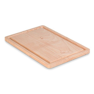 ELLWOOD Premium Large Alder Wood Cutting Board with Groove - GiftRetail MO8861