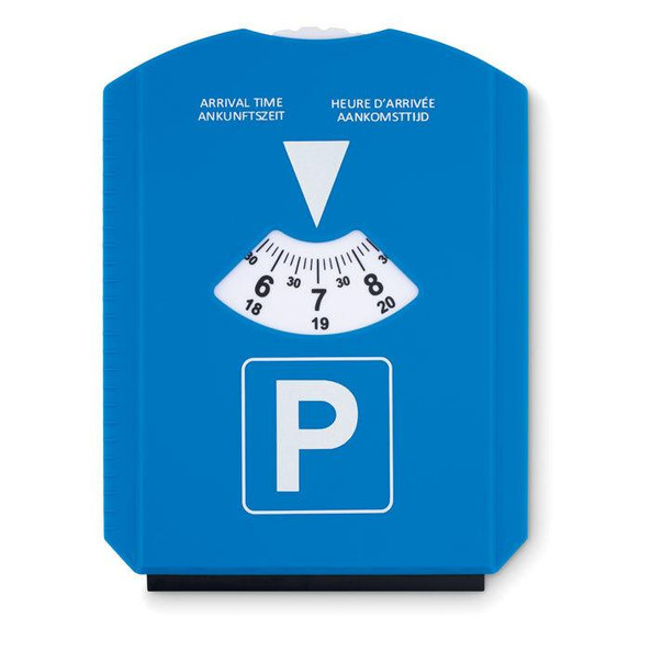 GiftRetail MO8945 - PARK &  SCRAP Parkscheibe mit Eiskratzer