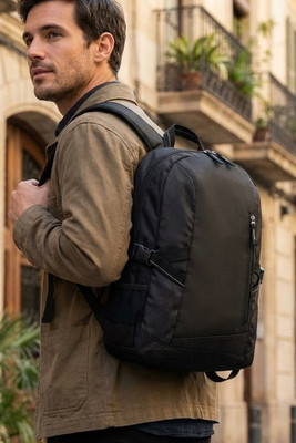 TECNOTREK Polyester computer backpack - GiftRetail MO9096