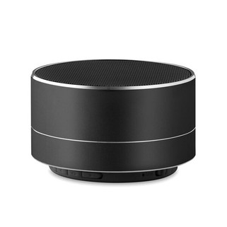 SOUND Aluminium Wireless Speaker with 3W Output and LED Light - GiftRetail MO9155