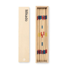 GiftRetail MO9189 - MINI MIKADO Set Mikado in Legno con Scatola Elegante