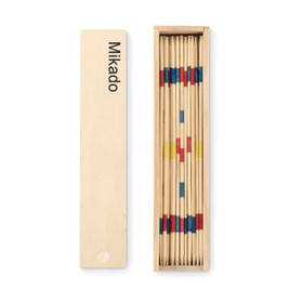 GiftRetail MO9189 - MINI MIKADO Premium Wooden Mikado Game Set in Box