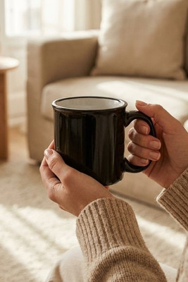 TWEENIES Vintage Ceramic Mug 240ml with Dishwasher Safe Design - GiftRetail MO9243