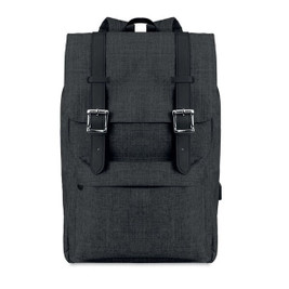 GiftRetail MO9439 - RIGA Urbaner Laptop-Rucksack mit USB-Ladefunktion