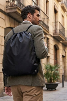 SHOOPPET Beutel mit Kordelzug 190T RPET - GiftRetail MO9440