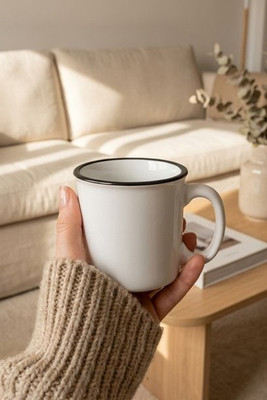 TWEENIES SUBLIM Vintage Style Ceramic Mug for Sublimation Printing - GiftRetail MO9451