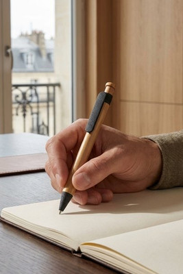 TOYAMA Öko-Druckkugelschreiber - GiftRetail MO9481