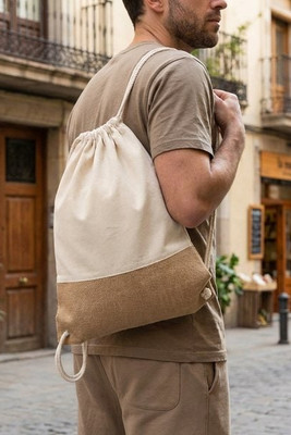 INDIA Gymnastikpose med jute - GiftRetail MO9516