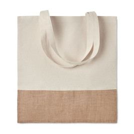 GiftRetail MO9518 - INDIA TOTE Shopping pose jute