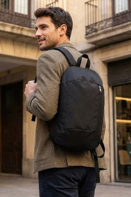 TIRANA Durable 600D Polyester Backpack with Padded Back - GiftRetail MO9577