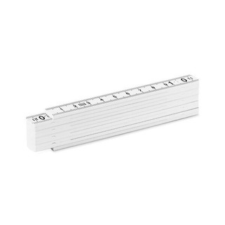 METER Durable Fiberglass Folding Carpenters Ruler 1m - GiftRetail MO9591