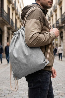 MOIRA DUO Eco-Friendly Recycled Cotton & Polyester Tote Bag - GiftRetail MO9603