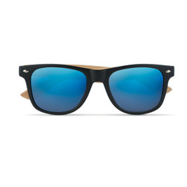 GiftRetail MO9617 - CALIFORNIA TOUCH Eco-Friendly Vintage Bamboo Sunglasses with UV Protection