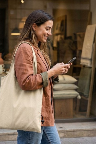 FRESA SOFT Sac coton pliable 105gr/m² - GiftRetail MO9638