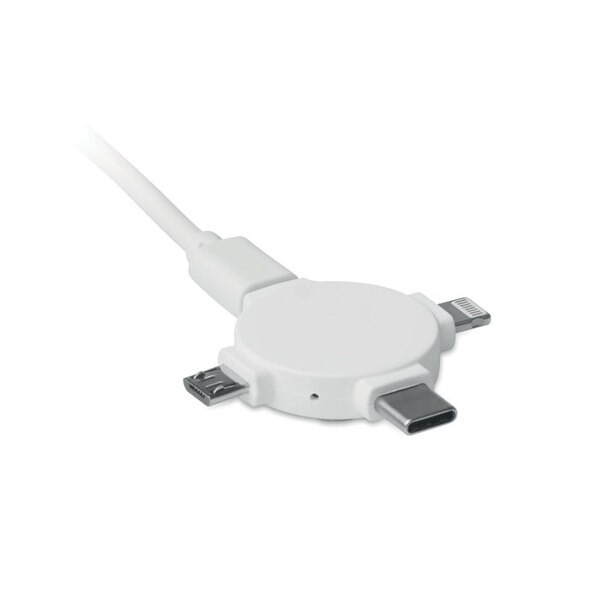 LIGO CABLE Universal 3-in-1 Multi-Device Charging Cable - GiftRetail MO9654