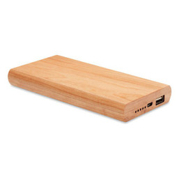 GiftRetail MO9663 - ARENAPOWER Powerbank 4000 mAh Bambus