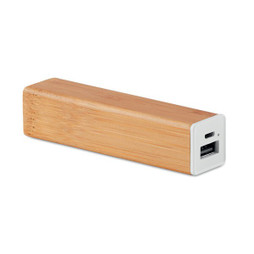 GiftRetail MO9673 - POWERBAM Powerbank bambou 2200 mAh