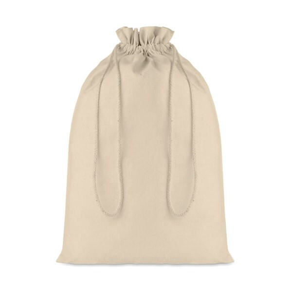 TASKE LARGE Large Cotton draw cord bag - GiftRetail MO9732