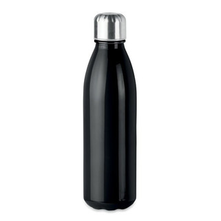 ASPEN GLASS Eco-Friendly 650ml Glass Bottle with Steel Lid - GiftRetail MO9800