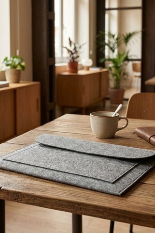 POUCHLO Filz-Dokumententasche - GiftRetail MO9818