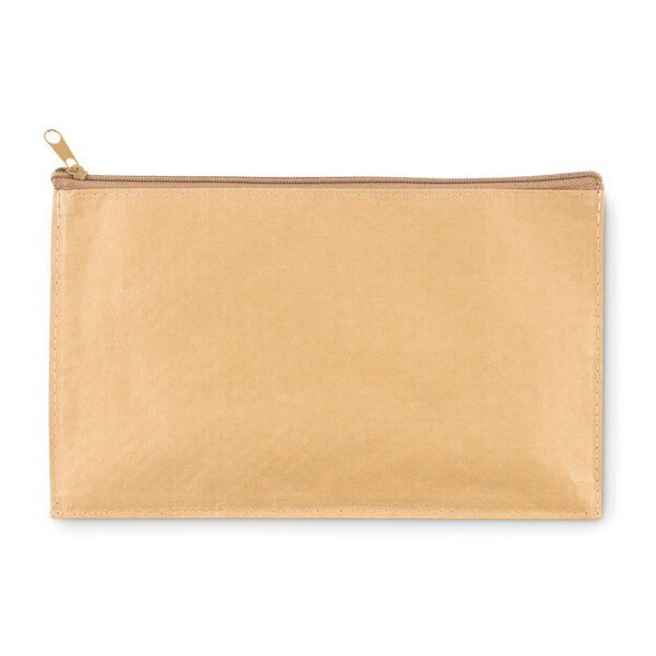 FLAT CASE Eco-Friendly Large Woven Paper Pencil Case - GiftRetail MO9837
