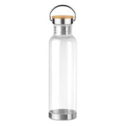 GiftRetail MO9850 - HELSINKI BASIC Eco-Friendly 800ml Tritan Bottle with Bamboo Lid
