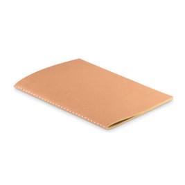 GiftRetail MO9867 - MID PAPER BOOK Eco-Friendly A5 Recycled Notebook with Plain Pages