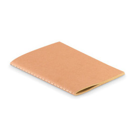 GiftRetail MO9868 - MINI PAPER BOOK Eco-Friendly A6 Recycled Notebook with Plain Pages