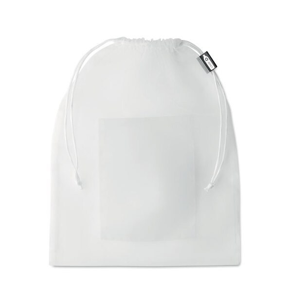 VEGGIE RPET Eco-Friendly RPET Mesh Food Storage Bag with Pocket - GiftRetail MO9880