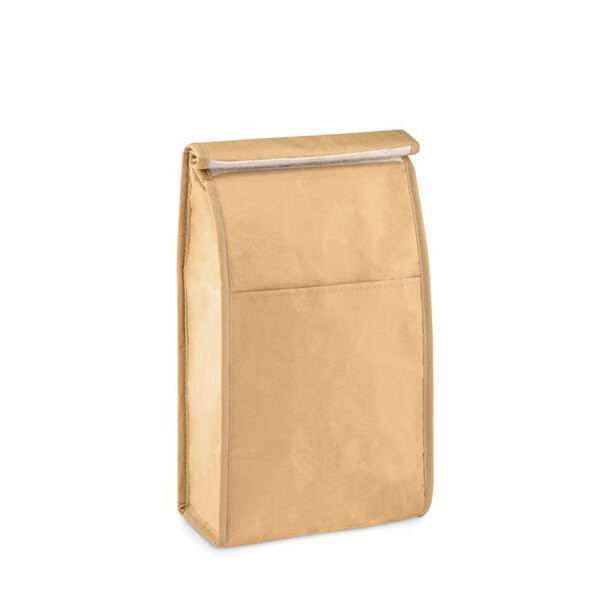 PAPERLUNCH Eco-Friendly Woven Paper Insulated Lunch Bag 3L - GiftRetail MO9882