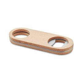 GiftRetail MO9925 - VALBAMPER Eco-Friendly Bamboo Wine Bottle Opener Tool