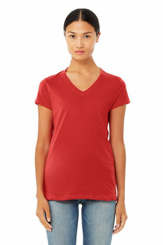 Bella+Canvas B6005 - Ladies Jersey Short-Sleeve V-Neck T-Shirt
