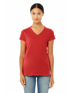 Bella+Canvas B6005 - Ladies Jersey Short-Sleeve V-Neck T-Shirt